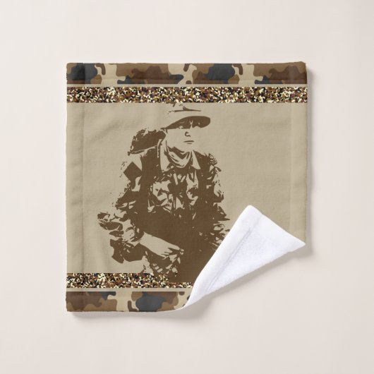 Army Solder Bath Set (Waschlappen)