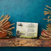 Army Soldier Son poem Plaque Fotoplatte (Seite)