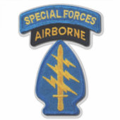 Army Special Forces Group Grüne Berets - Kontakt Aufkleber (Vorderseite)