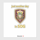 Army Special Forces MAC-V-SOG Konturaufkleber. St Aufkleber (Blatt)