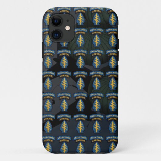 Army Spezialstreitkräfte grüne Berets Case-Mate iPhone Hülle (Rückseite)