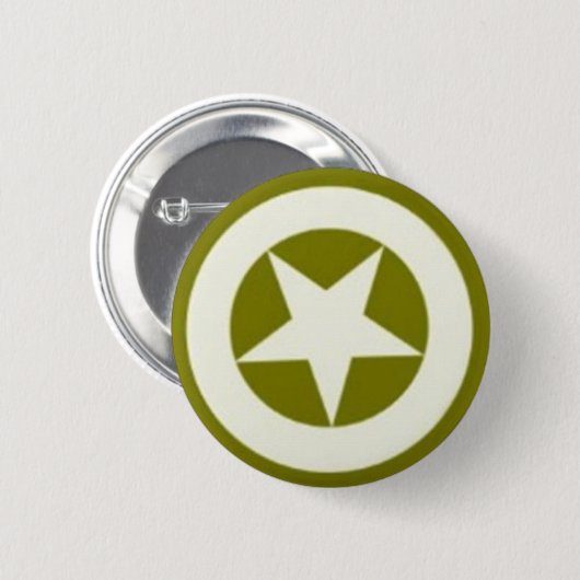 Army Star Button (Vorne & Hinten)