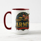 Army Tank Tasse (Links)