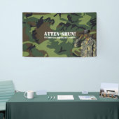 Army themed Birthday Party Banner (Messeveranstaltung)