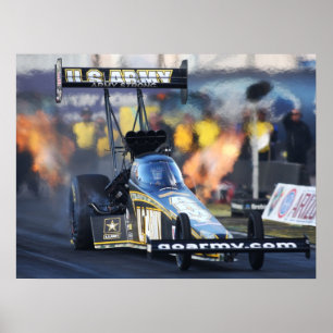 Army Top Fueler Print Poster