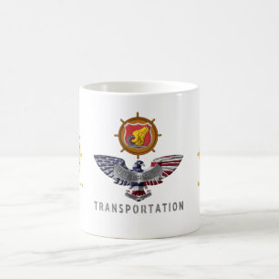 Army Transportation Corps Veteran Benutzerdefinier Verwandlungstasse