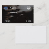 army units beret flash veterans vets business Card Visitenkarte (Vorne/Hinten)