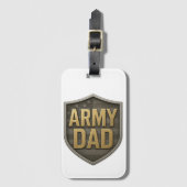 Army-Vater Gepäckanhänger (Vorderseite Vertikal)