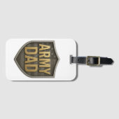 Army-Vater Gepäckanhänger (Vorderseite (Horizontal))