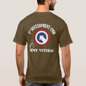 Army Veteran - 1. TSC T-Shirt (Rückseite)