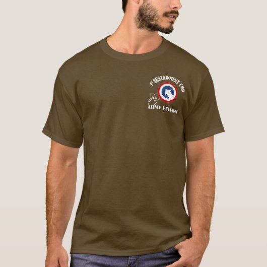 Army Veteran - 1. TSC T-Shirt (Vorderseite)