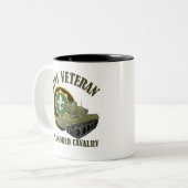 Army Veteran - 2. ACR M551 Zweifarbige Tasse (Vorderseite Links)