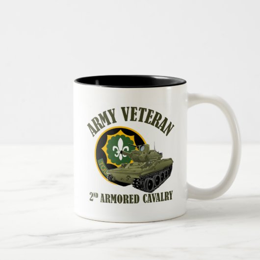Army Veteran - 2. ACR M551 Zweifarbige Tasse (Rechts)