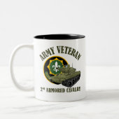 Army Veteran - 2. ACR M551 Zweifarbige Tasse (Links)