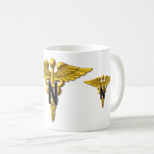 Army Veteran Army Nurse Corps Kaffeetasse (VorderseiteRechts)