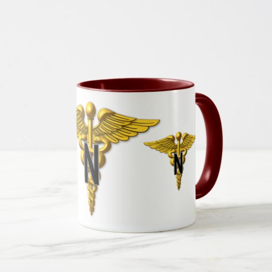 Army Veteran Army Nurse Corps Magische Tasse (VorderseiteRechts)