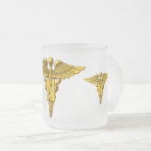 Army Veteran Army Nurse Corps Mattglastasse (VorderseiteRechts)