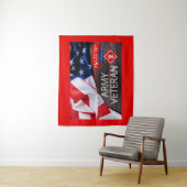 Army Veteran Ingenieur Brigade-Im Flugzeug Wandteppich (Beispiel)