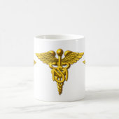 Army Veteran Medical Service Corps Kaffeetasse (Mittel)