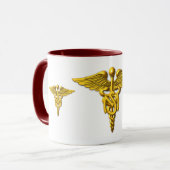 Army Veteran Medical Service Corps Tasse (Vorderseite Links)