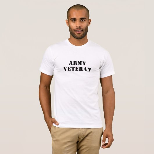 Army Veteran T-Shirt (Vorne ganz)