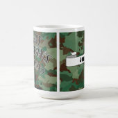Army Veteran's Ehemann Kaffeetasse (Mittel)