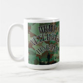 Army Veteran's Ehemann Kaffeetasse (Links)
