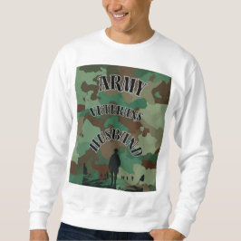 Army Veteran's Ehemann Sweatshirt