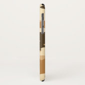 Army Wifey Desert Beige Camouflage iPhone Case (Hinten/Links)