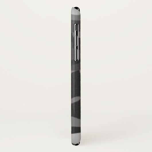 Army Wifey Winter Gray Camouflage iPhone Case (Hinten/Links)