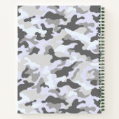 Army Winter/Snow Camouflage Notizblock (Rückseite)