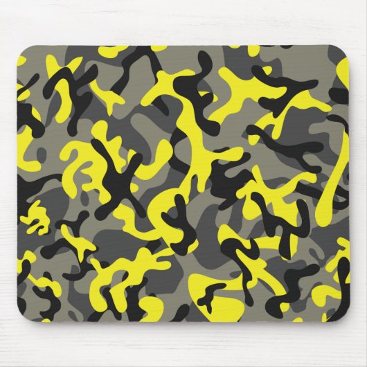 Army Yellow Forest Camouflage | Camouflage Forest Mousepad (Vorne)