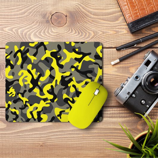 Army Yellow Forest Camouflage | Camouflage Forest Mousepad