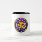 Army Zivil Affairs Tasse (Zentrum)