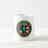 Army Zivil Affairs Veteran Kaffeetasse (Mittel)