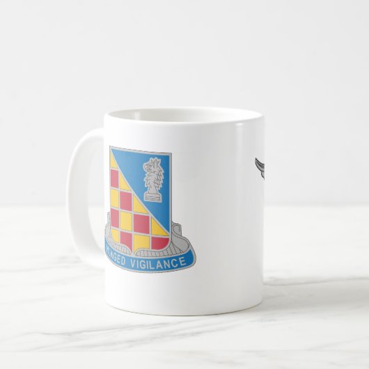 ArmySrAvnBadge, 3. MI-Bataillon, SMITH CW3 Kaffeetasse (Vorderseite Links)