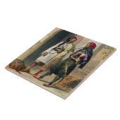 Arnaout und Osmanli Soldaten in Alexandria, illust Fliese (Seite)