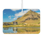 Arnarstapi Amtmansshus und Stapafell, isländisch Autolufterfrischer (Vorderseite)