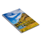 Arnarstapi Amtmansshus und Stapafell, isländisch Notizblock (Rechte Seite)