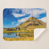 Arnarstapi Amtmansshus und Stapafell, isländisch Sherpadecke (Vorderseite (Horizontal))