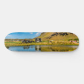 Arnarstapi Amtmansshus und Stapafell, isländisch Skateboard (Horizontal)