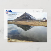 Arnarstapi und Stapafell, Island Postkarte (Vorne/Hinten)