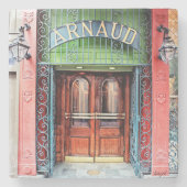 Arnaud's Restaurant Untersetzer, Steinuntersetzer (Vorderseite)