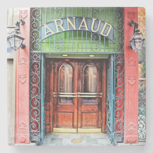 Arnaud's Restaurant Untersetzer, Steinuntersetzer