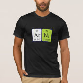 Arni Periodenname Shirt (Vorderseite)