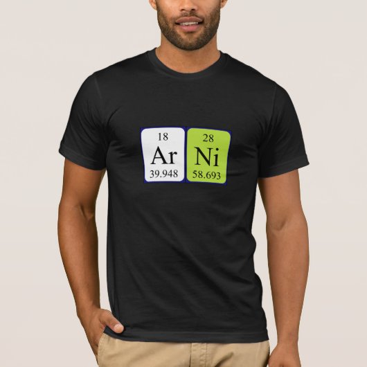 Arni Periodenname Shirt (Vorderseite)
