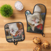 Arnie Ofenhandschuh & Topflappen-Set (Oben Unten)