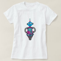 Arnie Robot: Rosa und blau