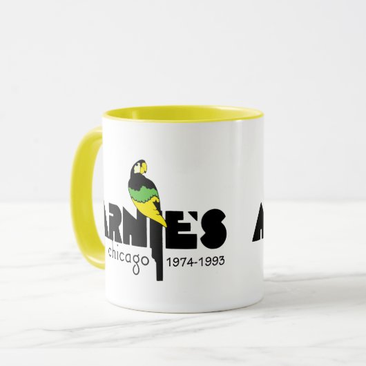 Arnie's Restaurant, 1050 N. Staat St., Chicago, IL Tasse (Vorderseite Links)