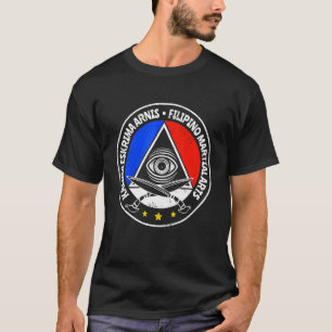 Arnis Kali Eskrima Fma Filipino Kampfkunst 1 T-Shirt